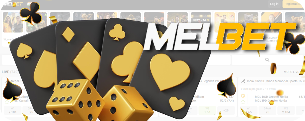 MelBet is a top-tier online betting platform. It offers sports betting and a wide selection of games available in online casinos.